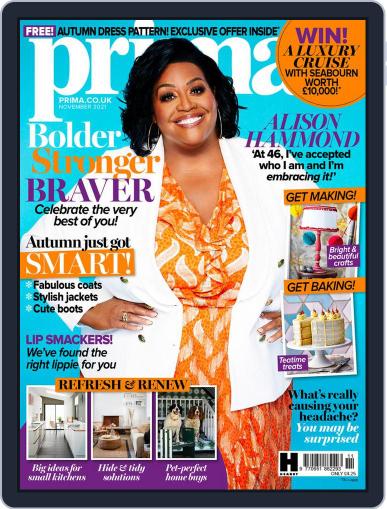 Prima UK (Digital) November 1st, 2021 Issue Cover