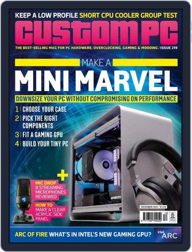Custom PC UK December 1st, 2021 Digital Back Issue Cover