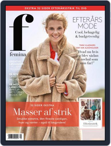femina Denmark October 7th, 2021 Digital Back Issue Cover