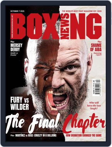 Boxing News October 7th, 2021 Digital Back Issue Cover
