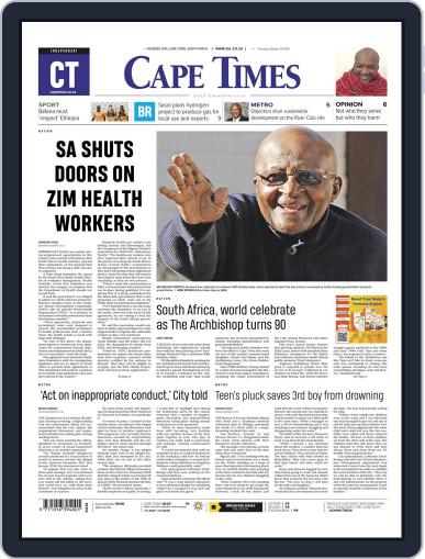 Cape Times October 7th, 2021 Digital Back Issue Cover