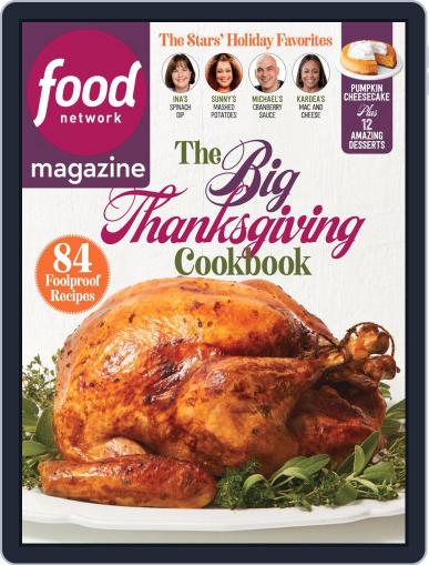 Food Network November 1st, 2021 Digital Back Issue Cover