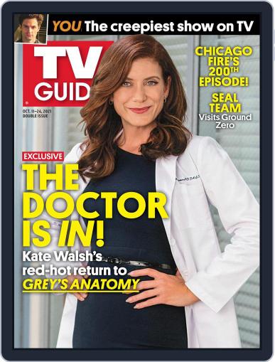 Tv Guide October 11th, 2021 Digital Back Issue Cover