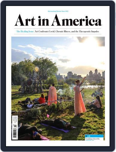 Art in America September 1st, 2021 Digital Back Issue Cover