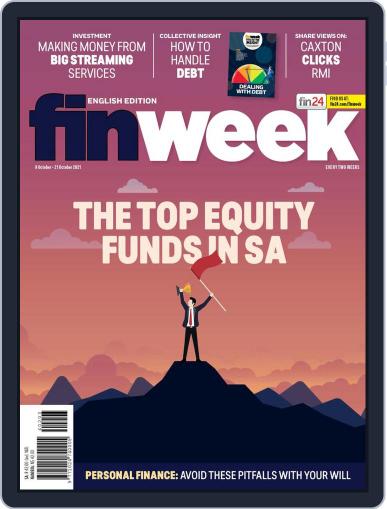 Finweek - English October 8th, 2021 Digital Back Issue Cover
