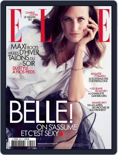 Elle France October 8th, 2021 Digital Back Issue Cover