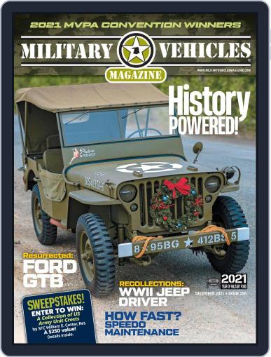 Military Vehicles November 1st, 2021 Digital Back Issue Cover
