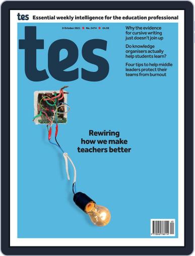 Tes October 8th, 2021 Digital Back Issue Cover