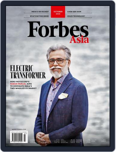 Forbes Asia October 1st, 2021 Digital Back Issue Cover