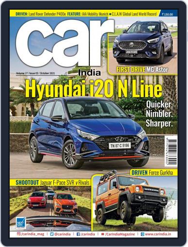 Car India October 1st, 2021 Digital Back Issue Cover