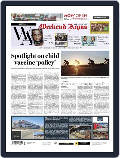 Weekend Argus Saturday October 9th, 2021 Digital Back Issue Cover