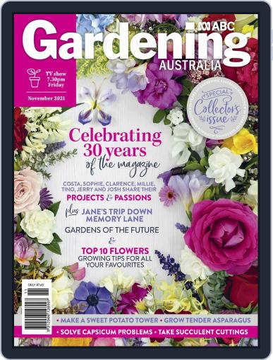 Gardening Australia November 1st, 2021 Digital Back Issue Cover