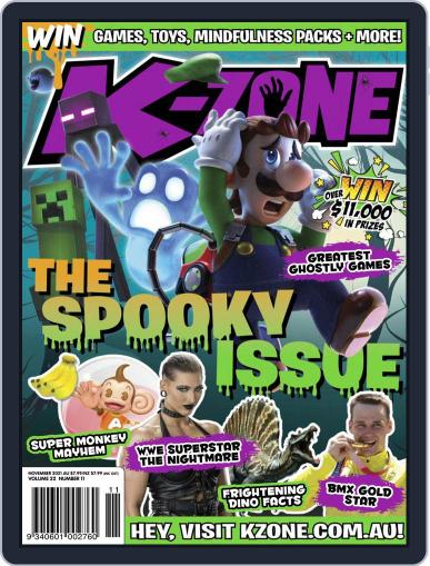 K-Zone November 1st, 2021 Digital Back Issue Cover