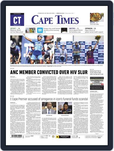 Cape Times October 11th, 2021 Digital Back Issue Cover