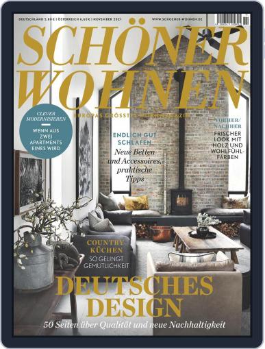 Schöner Wohnen (Digital) November 1st, 2021 Issue Cover