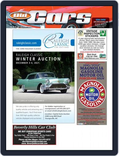 Old Cars Weekly November 1st, 2021 Digital Back Issue Cover