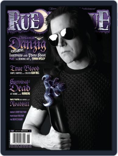RUE MORGUE June 1st, 2010 Digital Back Issue Cover