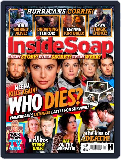 Inside Soap UK October 16th, 2021 Digital Back Issue Cover