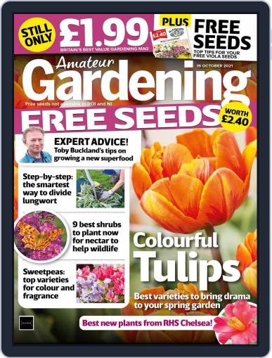 Amateur Gardening October 16th, 2021 Digital Back Issue Cover
