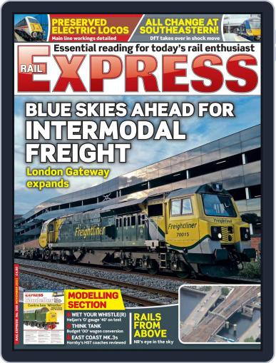 Rail Express November 1st, 2021 Digital Back Issue Cover