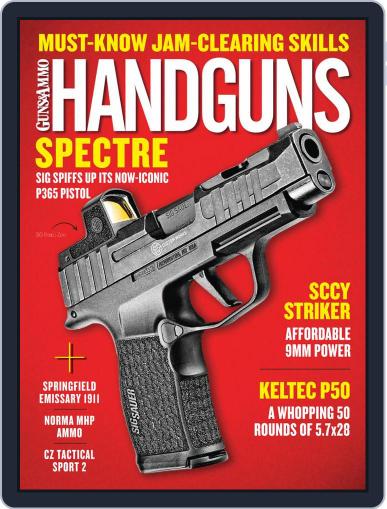 Handguns December 1st, 2021 Digital Back Issue Cover
