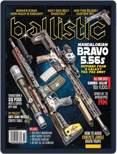 Ballistic October 1st, 2021 Digital Back Issue Cover
