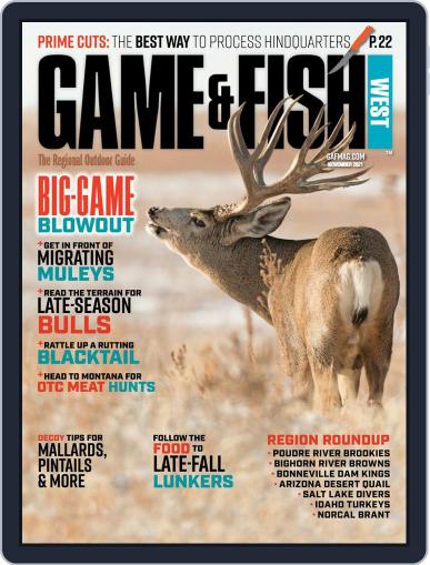 Game & Fish West November 1st, 2021 Digital Back Issue Cover