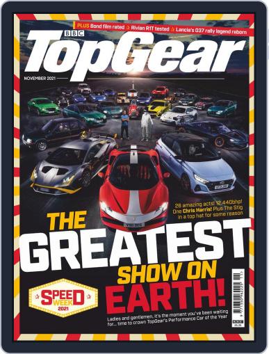 BBC Top Gear (digital) November 1st, 2021 Issue Cover