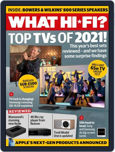 What Hi-Fi? December 1st, 2021 Digital Back Issue Cover