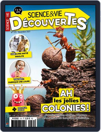 Science & Vie Découvertes November 1st, 2021 Digital Back Issue Cover