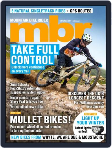 Mountain Bike Rider November 1st, 2021 Digital Back Issue Cover