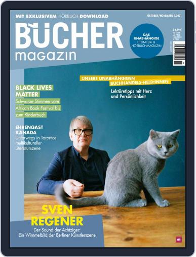 Bücher Magazin October 1st, 2021 Digital Back Issue Cover