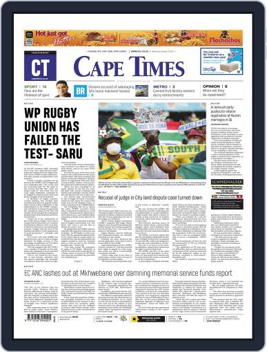 Cape Times October 13th, 2021 Digital Back Issue Cover