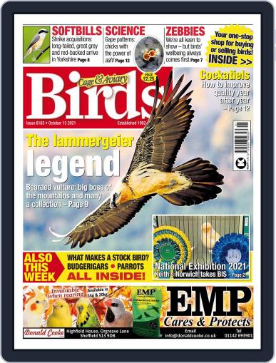 Cage & Aviary Birds October 13th, 2021 Digital Back Issue Cover
