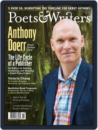Poets & Writers November 1st, 2021 Digital Back Issue Cover
