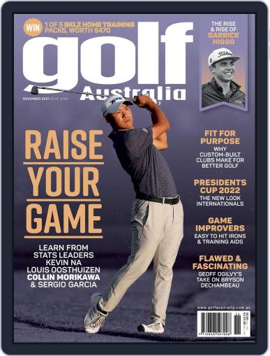 Golf Australia November 1st, 2021 Digital Back Issue Cover