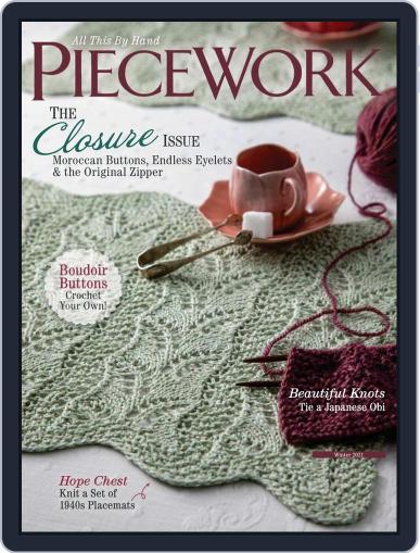 PieceWork October 1st, 2021 Digital Back Issue Cover