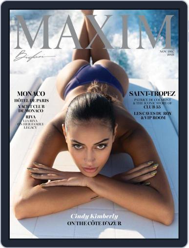 Maxim November 1st, 2021 Digital Back Issue Cover