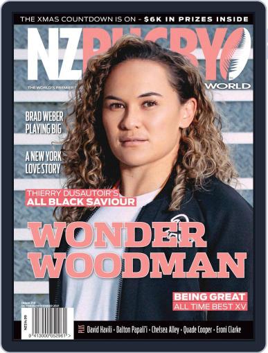 NZ Rugby World October 1st, 2021 Digital Back Issue Cover