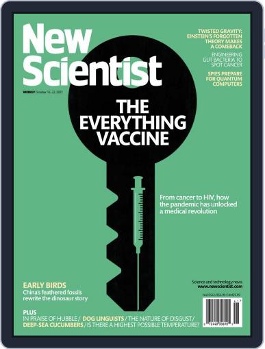 New Scientist October 16th, 2021 Digital Back Issue Cover
