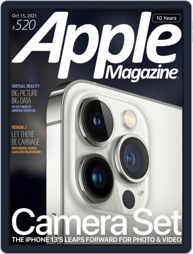 AppleMagazine October 15th, 2021 Digital Back Issue Cover