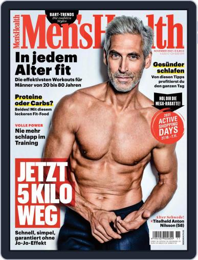 Men’s Health Deutschland November 1st, 2021 Digital Back Issue Cover
