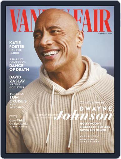 Vanity Fair UK November 1st, 2021 Digital Back Issue Cover