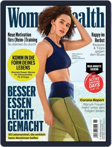 Women’s Health Deutschland (Digital) November 1st, 2021 Issue Cover