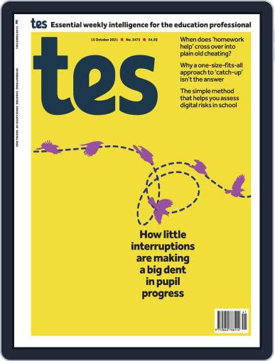 Tes October 15th, 2021 Digital Back Issue Cover
