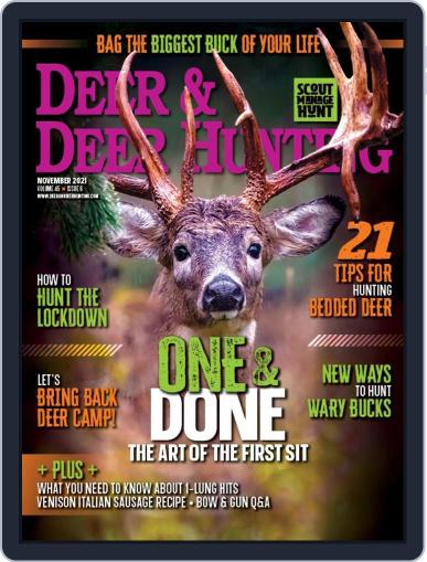 Deer & Deer Hunting (Digital) November 1st, 2021 Issue Cover