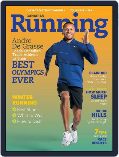 Canadian Running November 1st, 2021 Digital Back Issue Cover