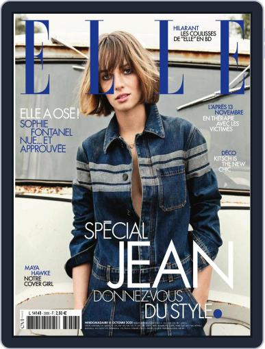 Elle France October 15th, 2021 Digital Back Issue Cover