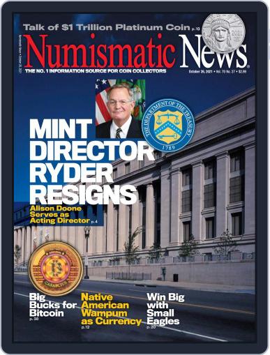 Numismatic News October 26th, 2021 Digital Back Issue Cover