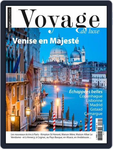 Voyage de Luxe August 1st, 2021 Digital Back Issue Cover